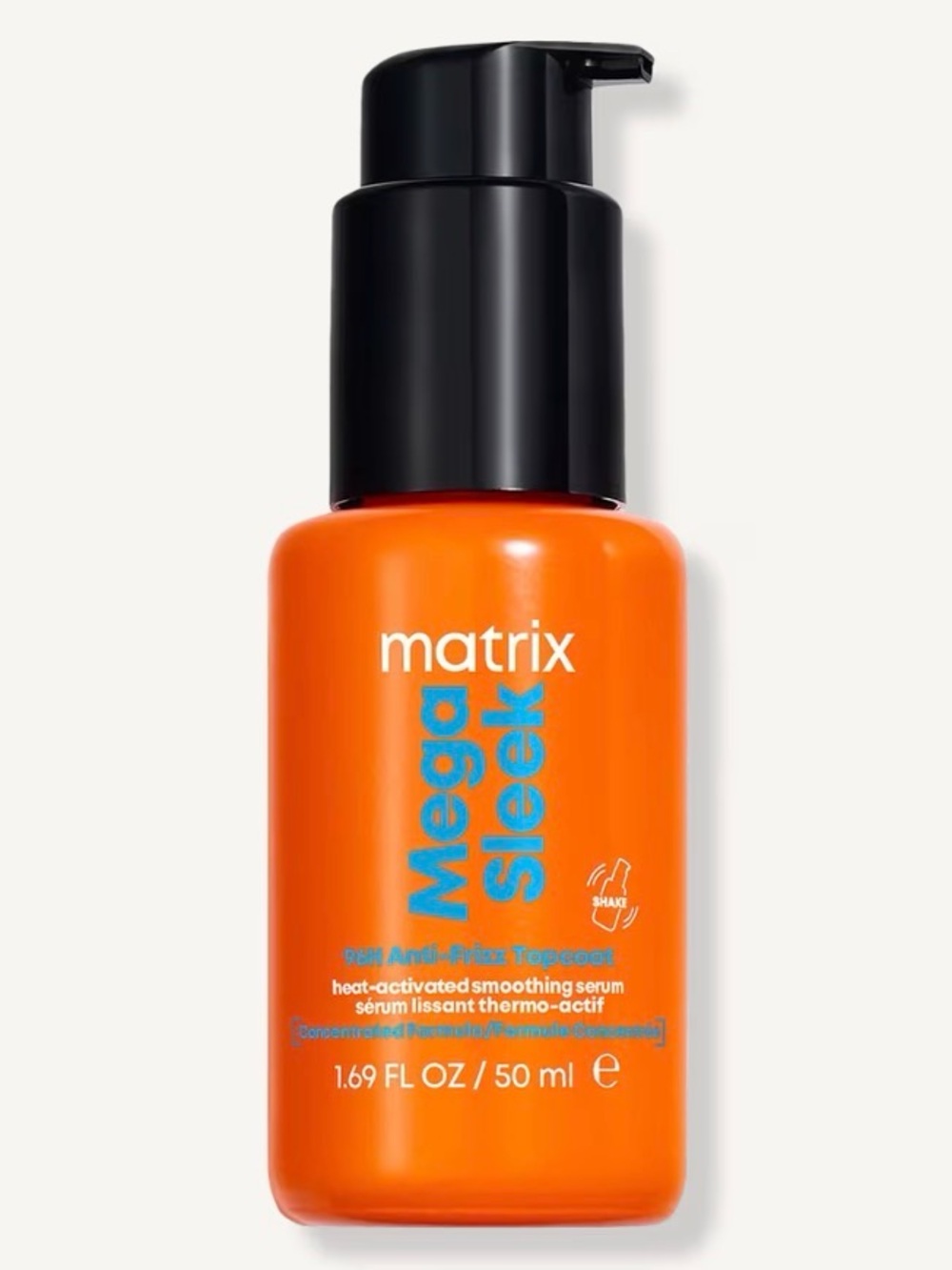 Matrix Mega Sleek Heat-Activated Smoothing Serum —NIB